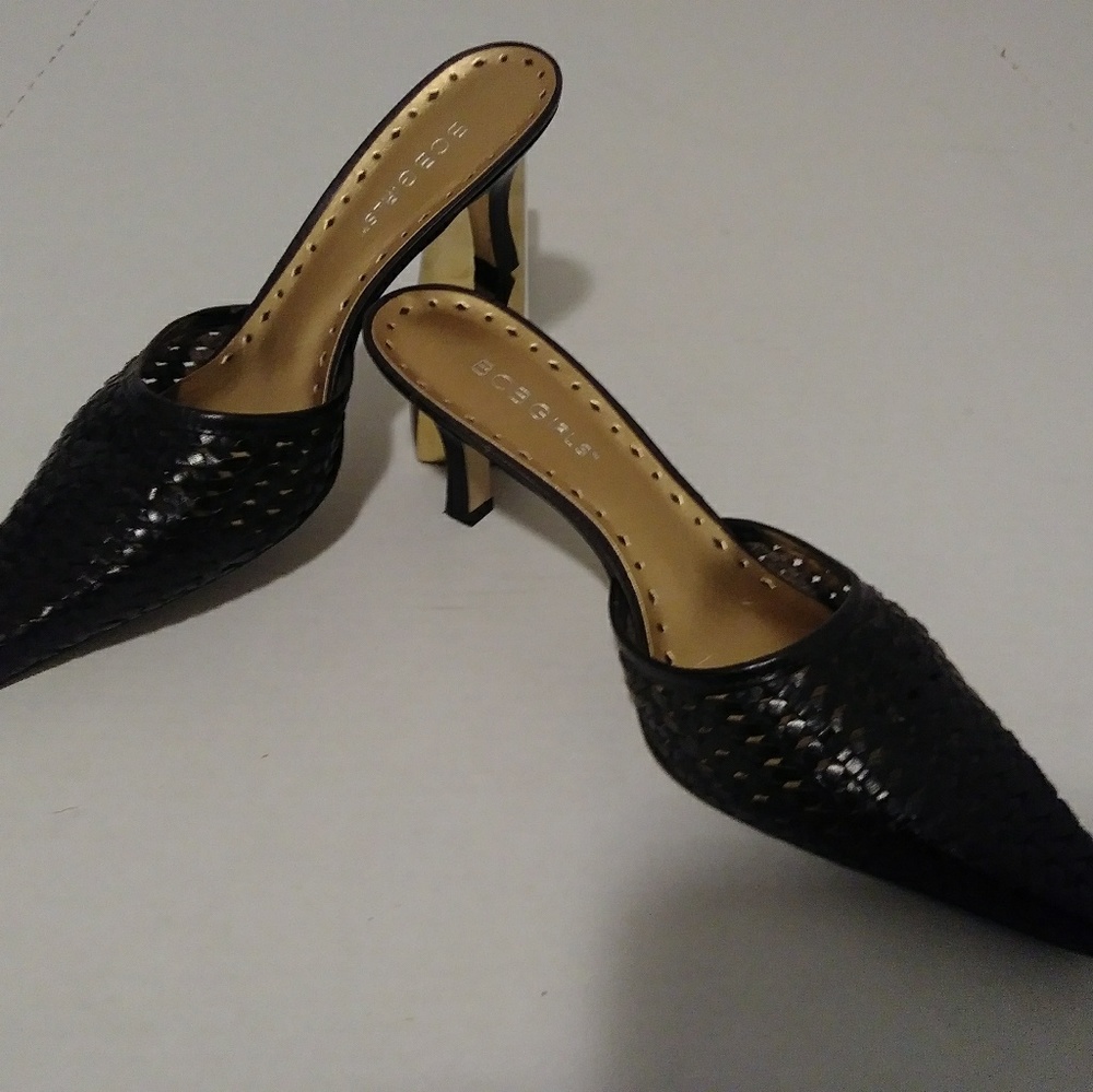 BCBGirls leather heels!